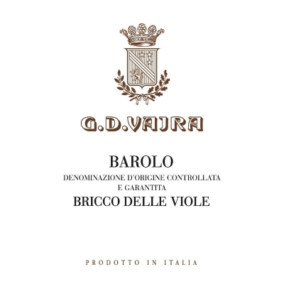 GD Vajra Barolo Bricco Delle Viole 2019 (3x150cl)