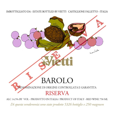Vietti Barolo Riserva 2015 (1x75cl)