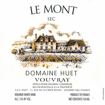 Huet Vouvray Le Mont Sec 2021 (6x75cl)