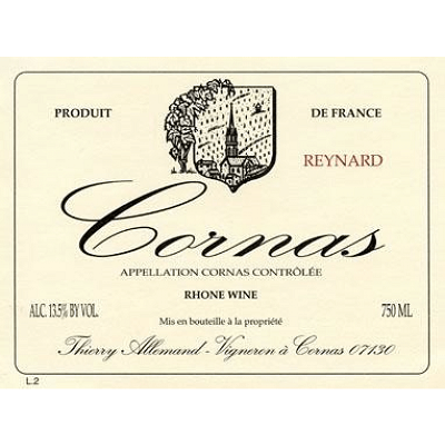 Thierry Allemand Cornas Reynard 2017 (1x75cl)