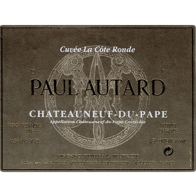 Paul Autard Chateauneuf-du-Pape Cote Ronde 2001 (12x75cl)
