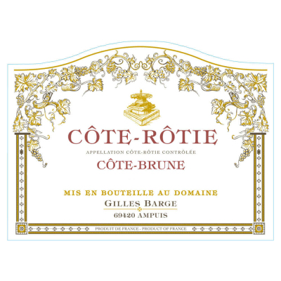 Gilles Barge Cote-Rotie Cote Brune 2013 (6x75cl)