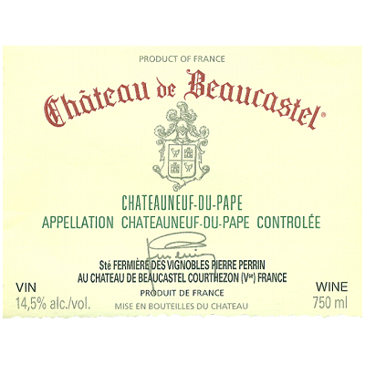 Beaucastel Chateauneuf-du-Pape 2020 (6x75cl)