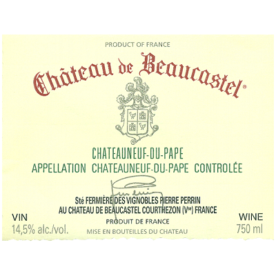Beaucastel Chateauneuf-du-Pape 2019 (4x150cl)