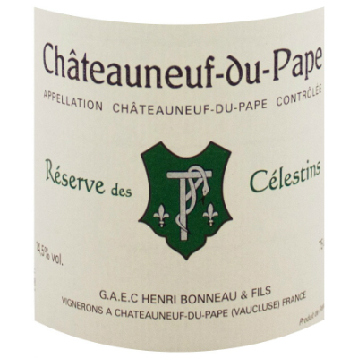 Henri Bonneau Chateauneuf-du-Pape Reserve des Celestins 2009 (12x75cl)