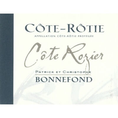 Patrick & Christophe Bonnefond Cote-Rotie Cote Rozier 2020 (6x75cl)