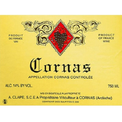 Auguste Clape Cornas 1989 (12x75cl)