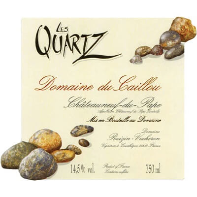 Clos du Caillou Chateauneuf-du-Pape Les Quartz 2013 (6x75cl)