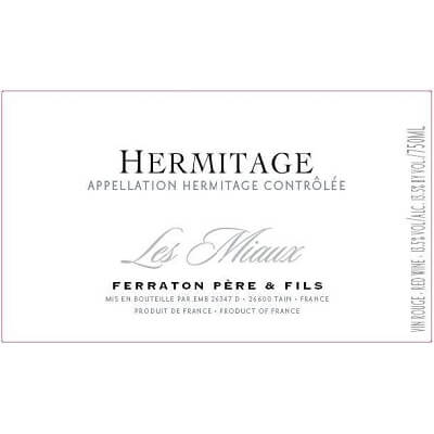 Ferraton Pere & Fils Hermitage Les Miaux Rouge 2015 (1x75cl)