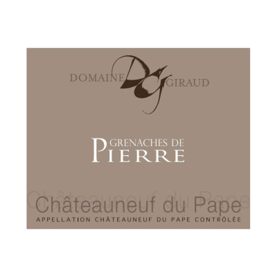 Giraud Chateauneuf-du-Pape Grenaches de Pierre 2012 (6x75cl)