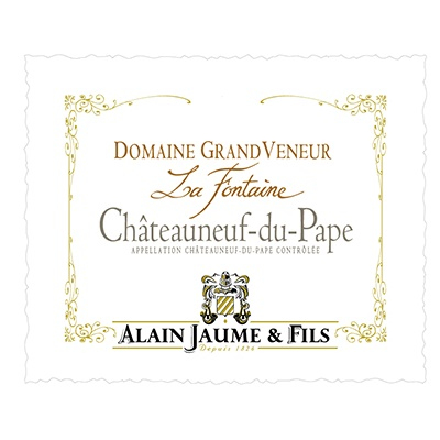 Grand Veneur Chateauneuf-du-Pape La Fontaine Blanc 2010 (12x75cl)