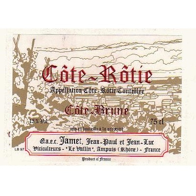 Domaine Jamet Cote-Rotie Cote Brune 1995 (1x75cl)