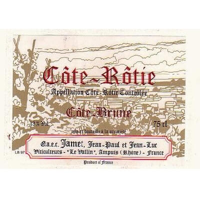 Jamet Cote-Rotie Cote Brune 2019 (1x75cl)