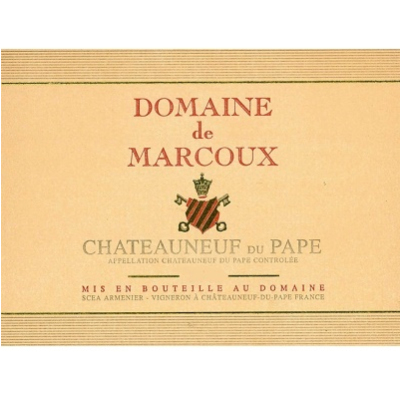 Marcoux Chateauneuf-du-Pape 2015 (12x75cl)