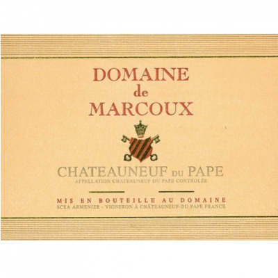 Marcoux Chateauneuf-du-Pape 2016 (12x75cl)