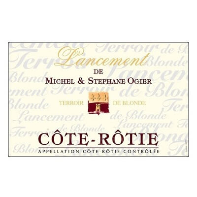Michel & Stephane Ogier Cote-Rotie Lancement 2016 (6x75cl)
