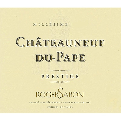 Roger Sabon Chateauneuf-du-Pape Cuvee Prestige 2018 (6x75cl)