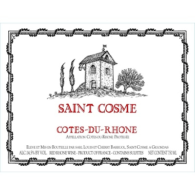 Saint Cosme Cotes-du-Rhone 2019 (6x75cl)