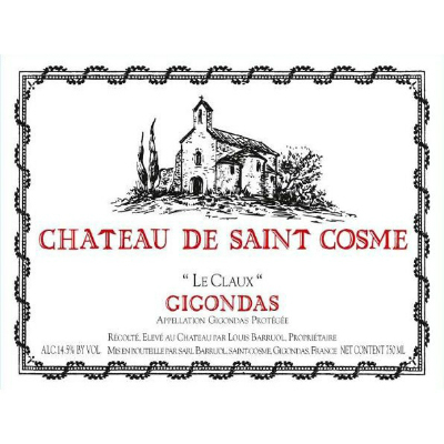 Saint Cosme Gigondas Le Claux 2019 (6x75cl)