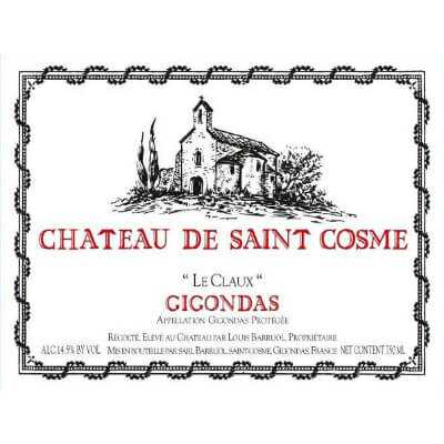 Saint Cosme Gigondas Le Claux 2015 (1x75cl)