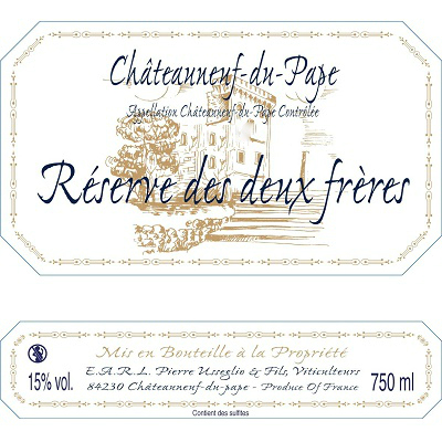 Pierre Usseglio Chateauneuf-du-Pape Reserve des Deux Freres 2001 (6x75cl)