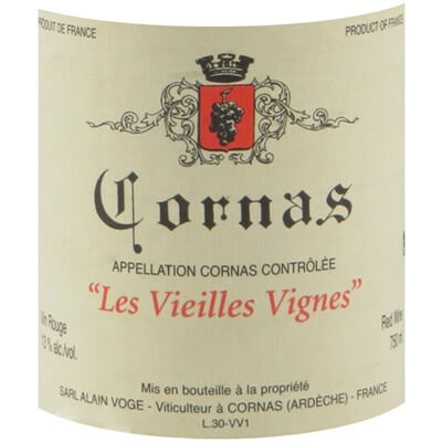 Alain Voge Cornas VV 2021 (1x75cl)