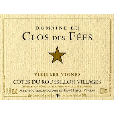 Le Clos des Fees Cotes Roussillon Villages Vv 2001 (6x75cl)