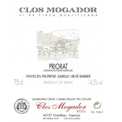 Rene Barbier Priorat Clos Mogador 2011 (6x75cl)