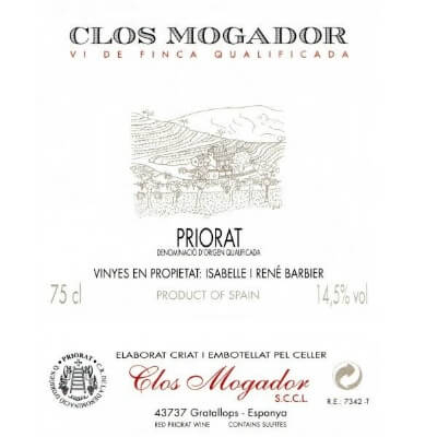Rene Barbier Priorat Clos Mogador 2021 (6x75cl)