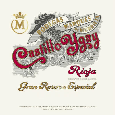 Marques de Murrieta Castillo Ygay Rioja Gran Reserva Especial 2005 (6x75cl)