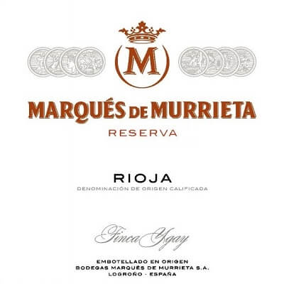 Marques de Murrieta Rioja Tinto Reserva 2016 (1x300cl)