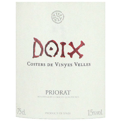 Mas Doix Doix Costers de Vinyes Velles 2007 (6x75cl)