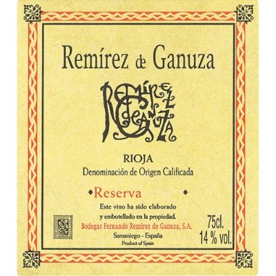 Remirez de Ganuza Rioja Reserva 2012 (6x75cl)