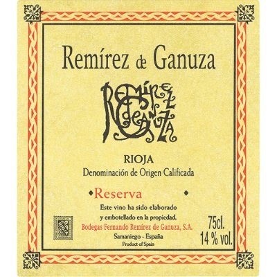 Remirez de Ganuza Rioja Reserva 2007 (6x75cl)