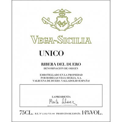 Vega Sicilia Unico 2012 (6x75cl)