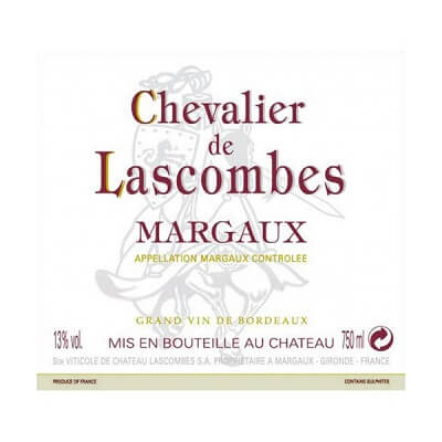 Chevalier de Lascombes 2016 (12x75cl)