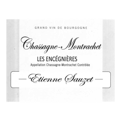Etienne Sauzet Chassagne-Montrachet Les Encegnieres 2018 (12x75cl)