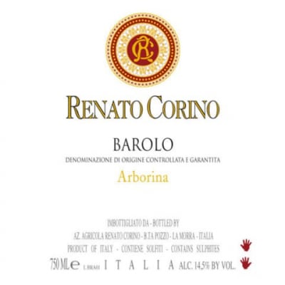 Renato Corino Barolo Arborina 2019 (6x75cl)
