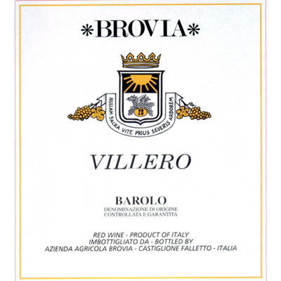 Brovia Barolo Villero 2010 (12x75cl)
