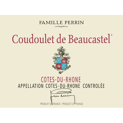 Beaucastel Cotes-du-Rhone Coudoulet de Beaucastel 2018 (12x75cl)