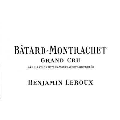 Benjamin Leroux Batard-Montrachet Grand Cru 2014 (3x75cl)