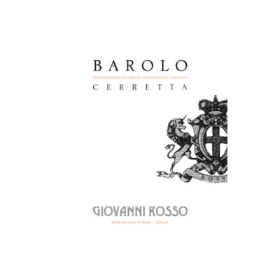 Giovanni Rosso Barolo Cerretta 2020 (6x75cl)