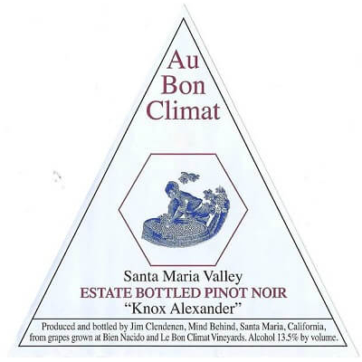 Au Bon Climat Pinot Noir Knox Alexander 2020 (6x75cl)