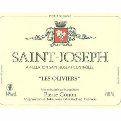 Pierre Gonon Saint-Joseph Les Oliviers 2016 (1x75cl)