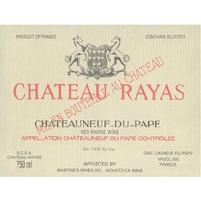 Rayas Chateauneuf-du-Pape 2009 (6x75cl)