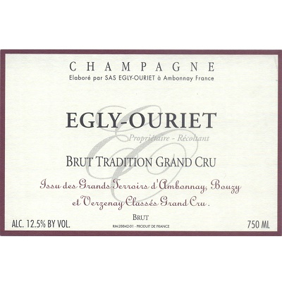 Egly-Ouriet Grand Cru Brut Tradition NV (6x75cl)