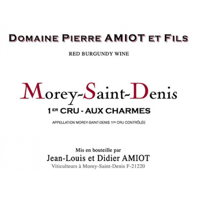 Pierre Amiot Morey-Saint-Denis 1er Cru Charmes 2017 (6x75cl)