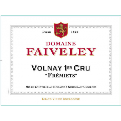 Faiveley Volnay 1er Cru Fremiets 2020 (6x75cl)
