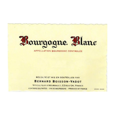 Boisson Vadot Bourgogne Blanc 2019 (12x75cl)
