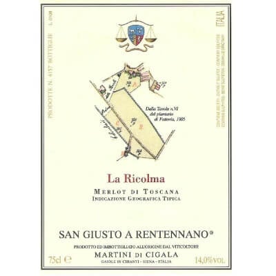 San Giusto a Rentennano La Ricolma 2021 (6x75cl)